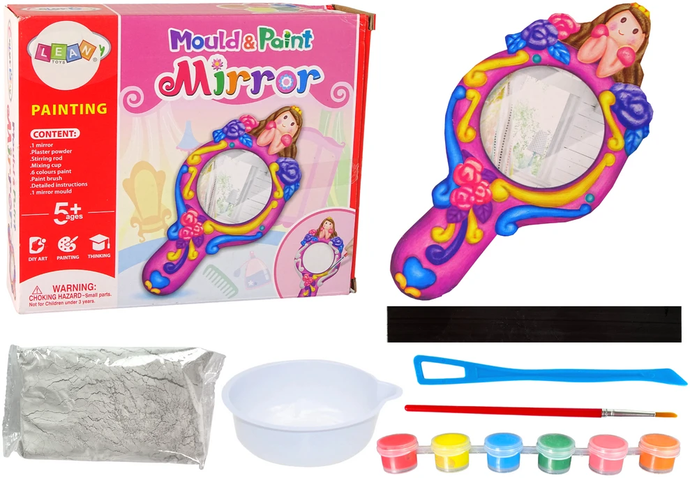 Kūrybinis rinkinys veidrodėlį sukurti Lean Toys, 12 d.