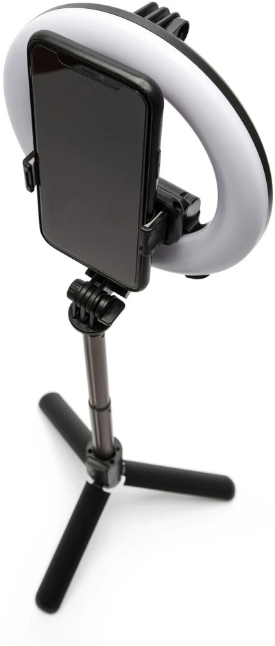 Rio RLRC-EU/1,3 15 cm žiedinė lemputė „Beauty & Vlogging“ su trikojiu