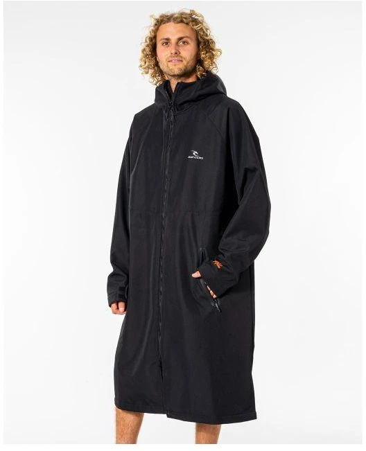RIP CURL Anti-Series pončas su gobtuvu - juodas