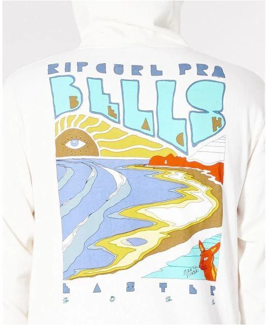 RIP CURL „Bells Pro“ džemperis su gobtuvu – geltonas