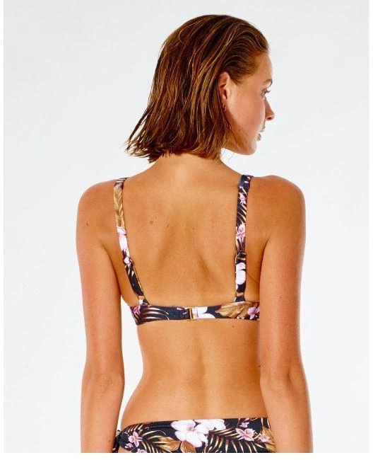 RIP CURL BIKINI viršutinė dalis Playabella D-Dd Cup Top – juoda
