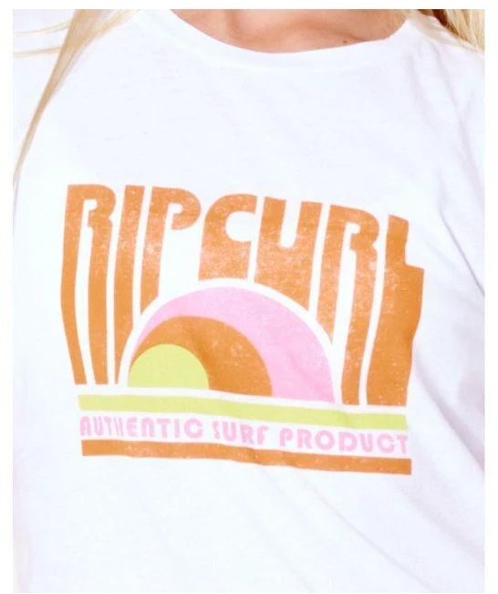 RIP CURL Marškinėliai "Surf Revival" - Mergaitei - balti