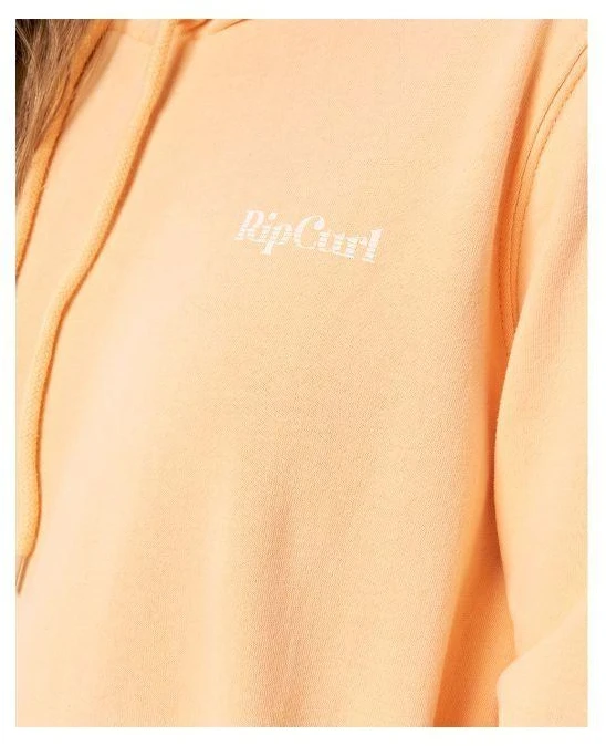 RIP CURL „Re-Entry“ džemperis su gobtuvu – šviesiai oranžinis