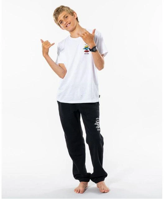 RIP CURL Search Icon sportinės kelnės berniukams – juodos