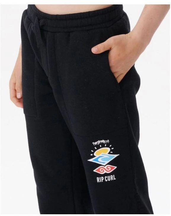 RIP CURL Search Icon sportinės kelnės berniukams – juodos