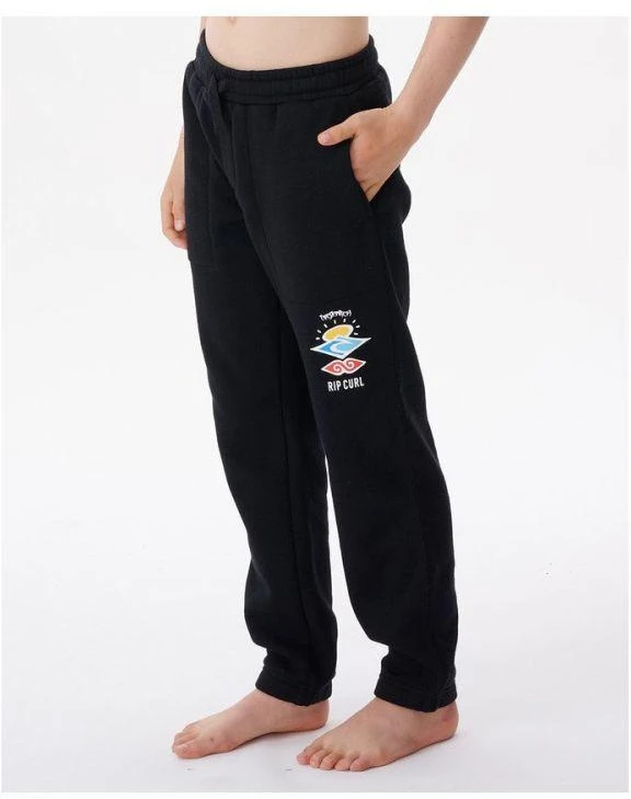 RIP CURL Search Icon sportinės kelnės berniukams – juodos