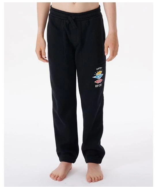 RIP CURL Search Icon sportinės kelnės berniukams – juodos