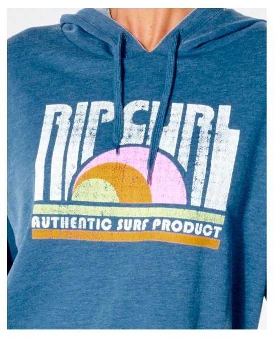 RIP CURL Wave Shapers džemperis su gobtuvu – mėlynas