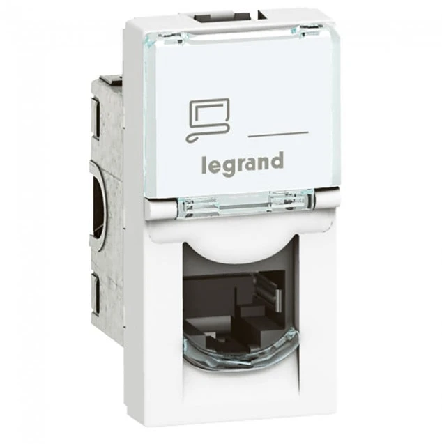 RJ45 lizdas Mosaic STP 6A Legrand 076573 (baltas)
