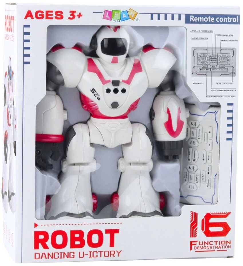 Lean Toys Interaktyvus robotas U ICTORY 22x28x9.5 cm