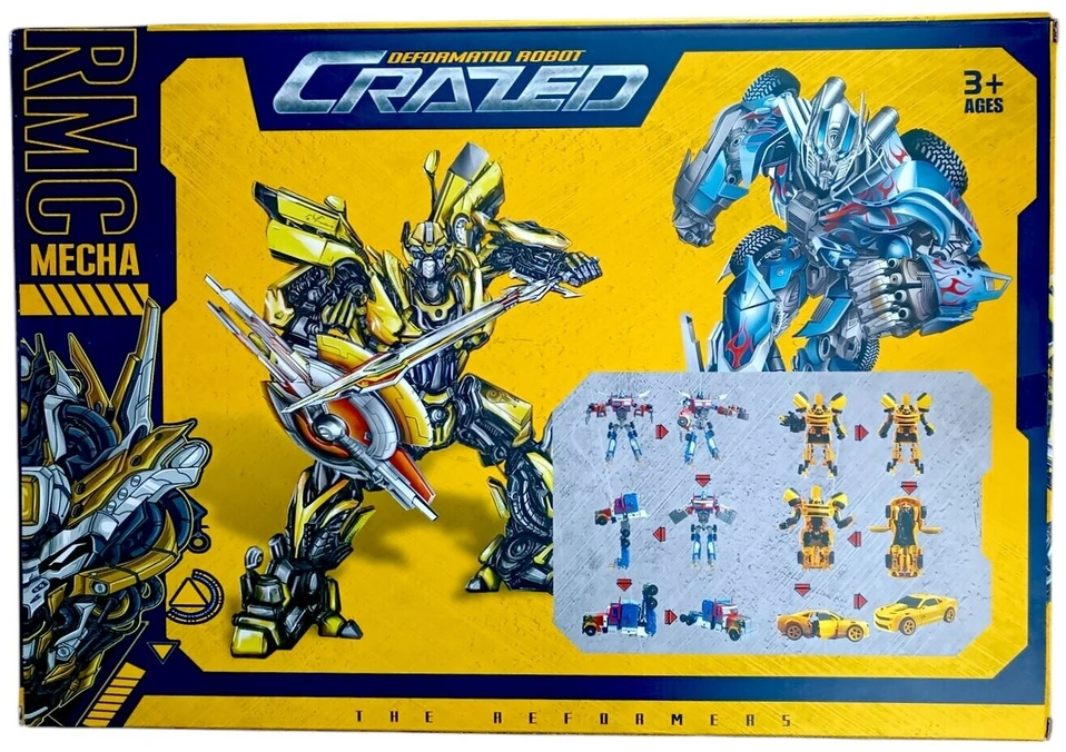 Robotas transformeris su kauke komplekte