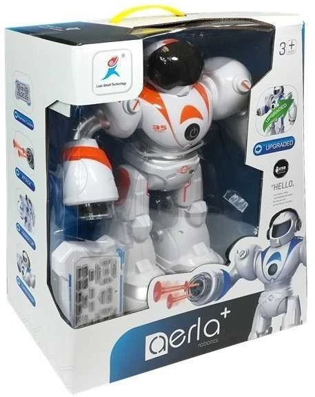 Robotas valdomas nuotoliniu būdu su šaudymo funkcija – žaidimams ir nuotykiams namuose.