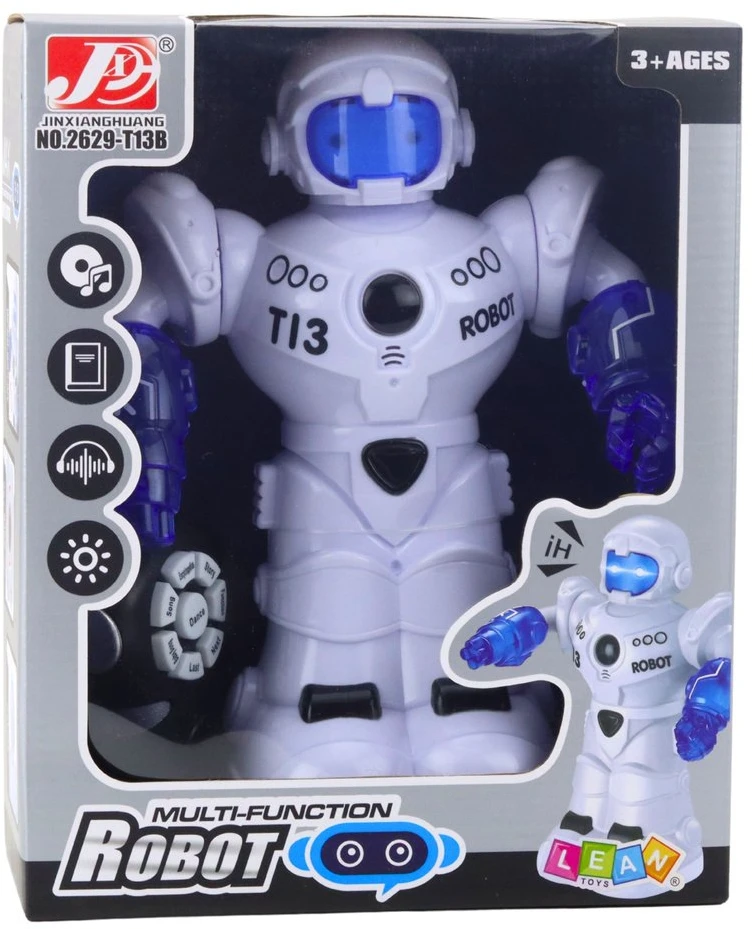 Inteligentny Interaktyvus RC robotas su nuotolinio valdymo pultu, 27.5 x 20 x 9 cm