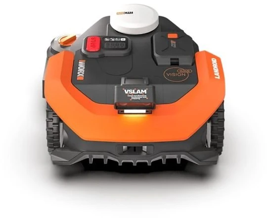 Worx vejapjovės robotas Vision Cloud 3000 m² L3000, 2WD, RTK navigacija, WR330E
