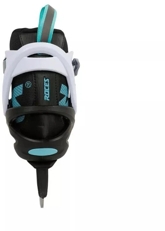 Roces ICY 5 moteriškos pačiūžos juodos, baltos ir mėlynos 450737 001