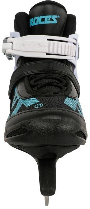 Roces ICY 5 moteriškos pačiūžos juodos, baltos ir mėlynos 450737 001