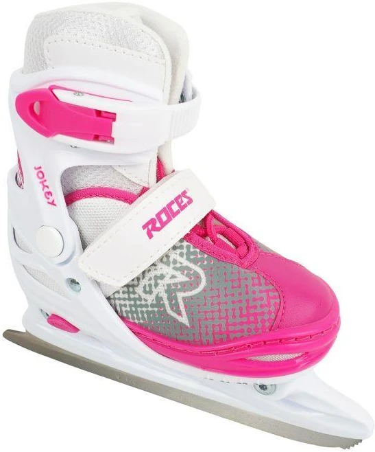 Roces Jokey Ice X pačiūžos baltos ir rožinės 450746 001