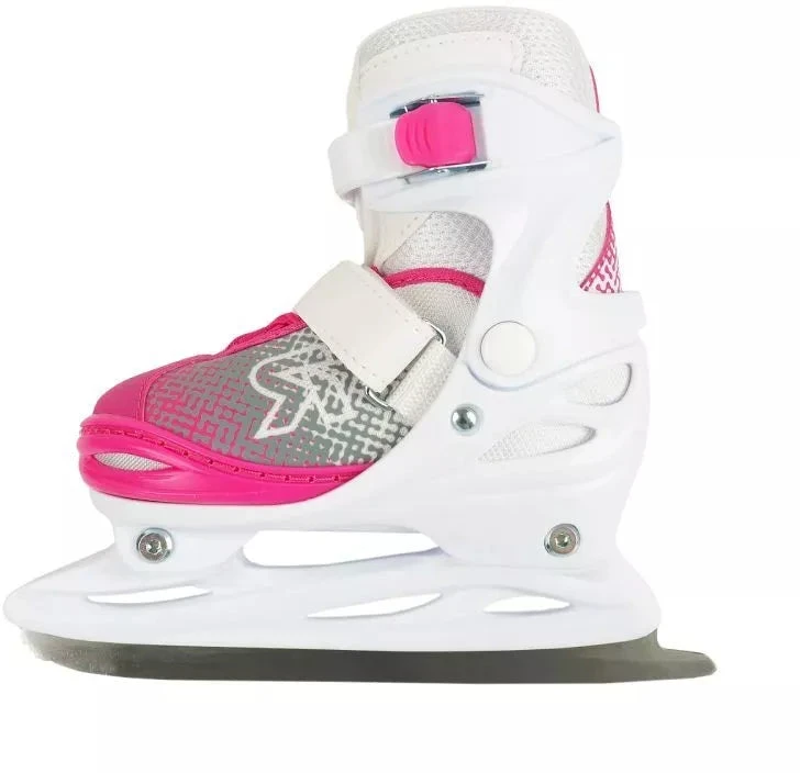 Roces Jokey Ice X pačiūžos baltos ir rožinės 450746 001