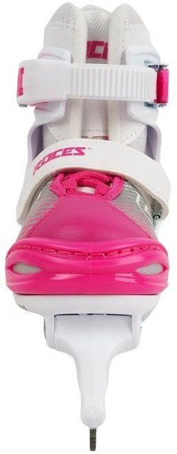 Roces Jokey Ice X pačiūžos baltos ir rožinės 450746 001