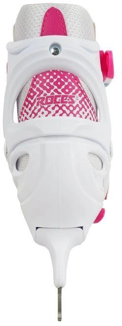 Roces Jokey Ice X pačiūžos baltos ir rožinės 450746 001