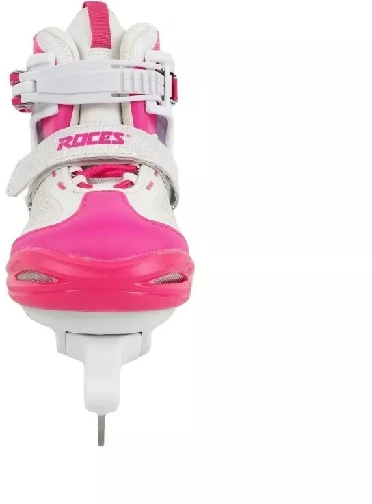 Roces Moody Ice X pačiūžos baltos ir rožinės 450744 001