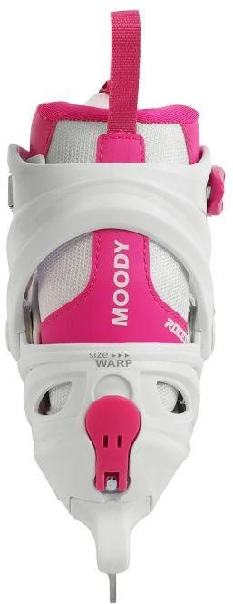 Roces Moody Ice X pačiūžos baltos ir rožinės 450744 001