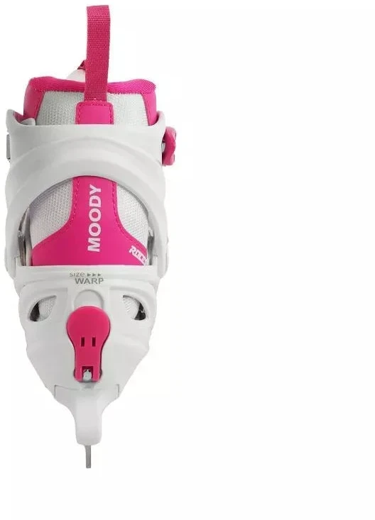 Roces Moody Ice X pačiūžos baltos ir rožinės 450744 001