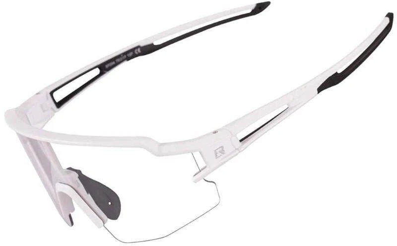 Rockbros 10172 fotochrominiai UV400 dviratininko akiniai – Baltas