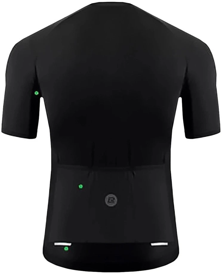 Rockbros 15120002005 short sleeve XXL cycling jersey – juodos spalvos