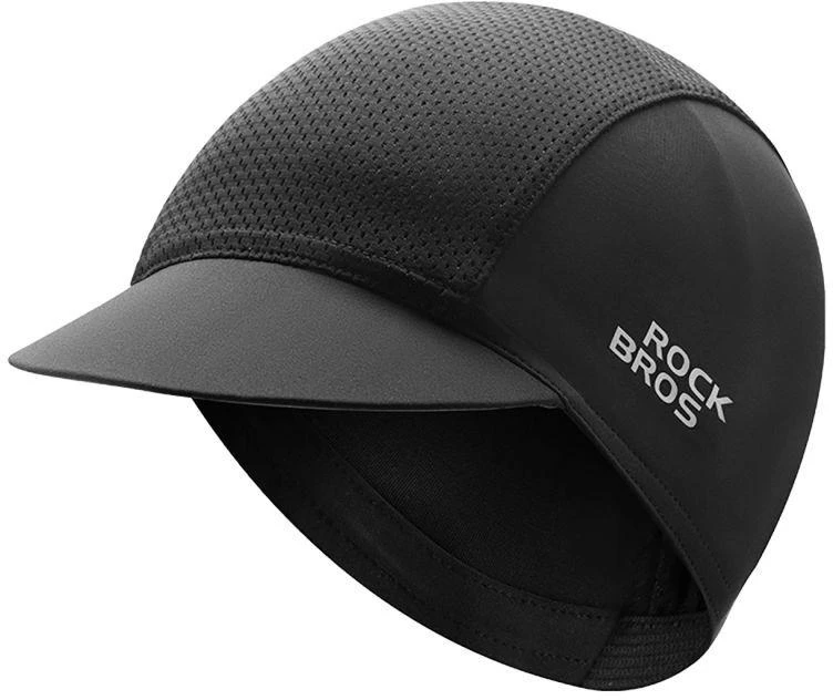 Rockbros 18230005001 dviratininko kepuraitė su snapeliu – juoda