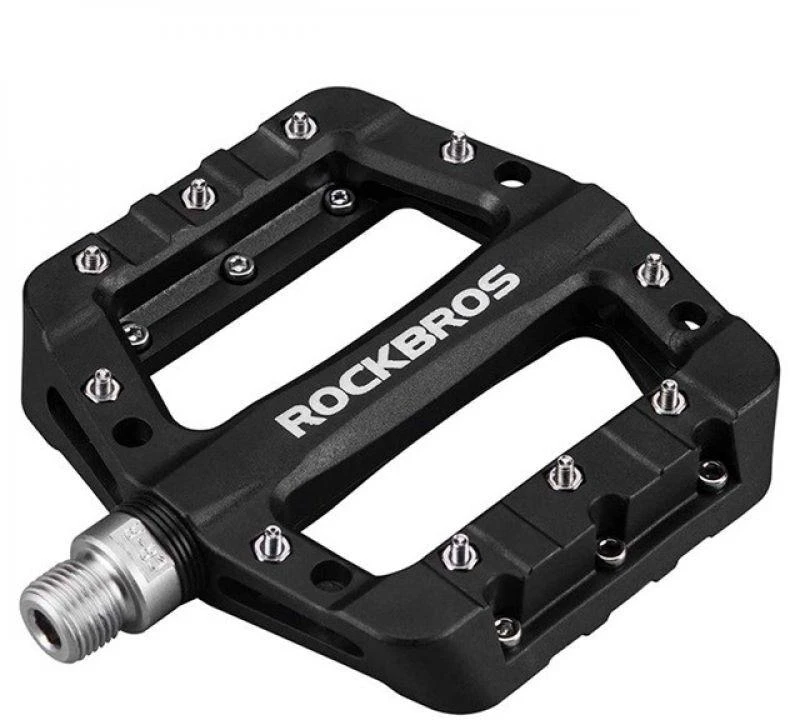 Rockbros 2017-12CBK Nylon Bicycle Pedal Set – juodos spalvos