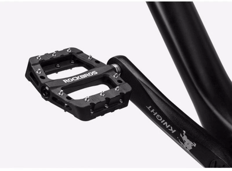 Rockbros 2017-12CBK Nylon Bicycle Pedal Set – juodos spalvos