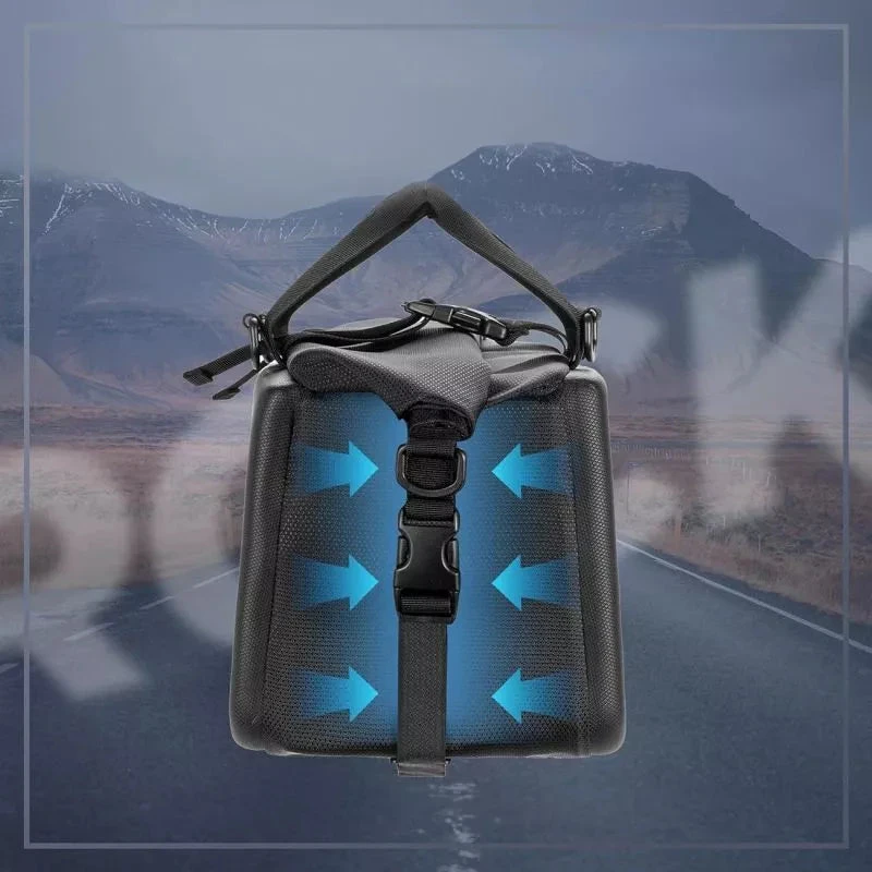 Rockbros 30140090001 krepšys dviračiui for trunk 11.6l – juodos spalvos