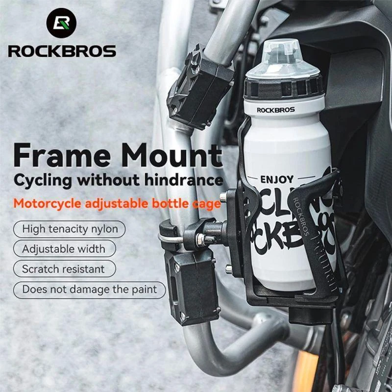 Rockbros 31210008002 handlebar bottle holder – juodos spalvos
