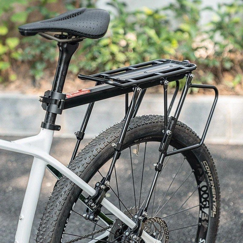 Rockbros 33210004001 bicycle rack with shelf – juodos spalvos