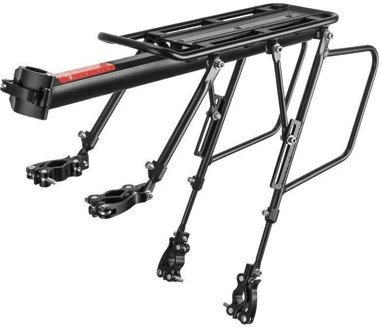 Rockbros 33210004001 bicycle rack with shelf – juodos spalvos