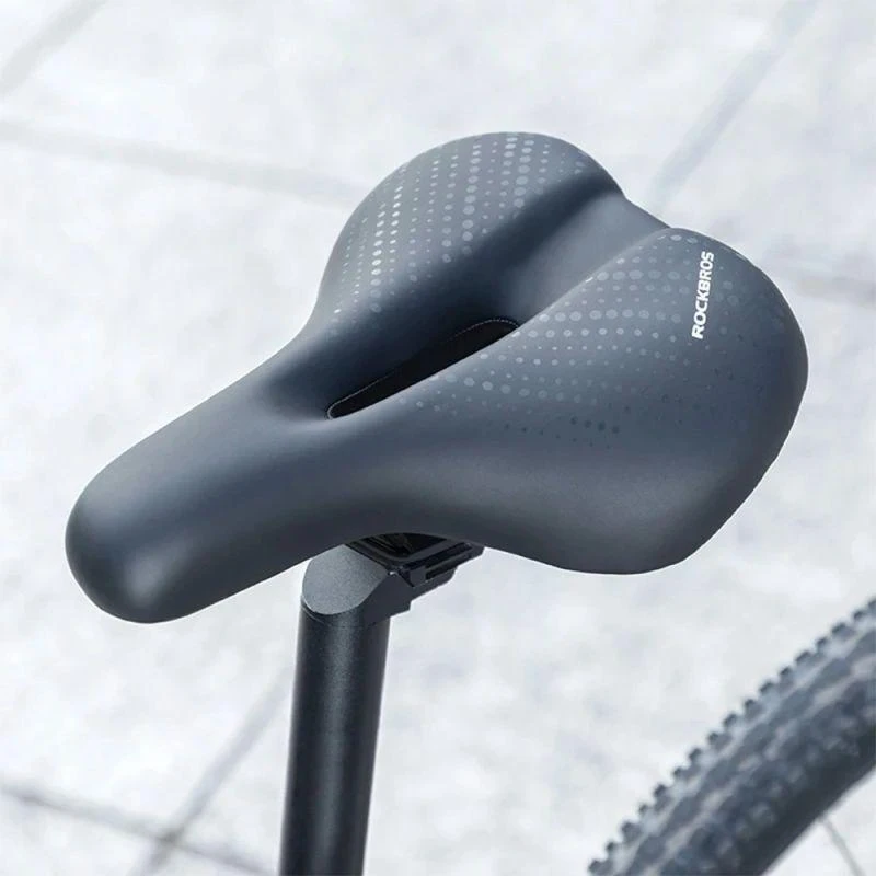 Rockbros 38218916001 MTB dviračio balnelis – juodos spalvos