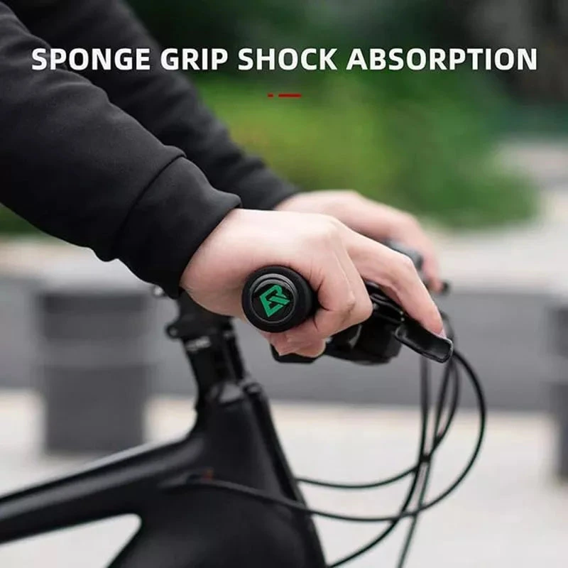Rockbros BT1001BLBK sponge bicycle handlebar grips – mėlynas and juodos spalvos