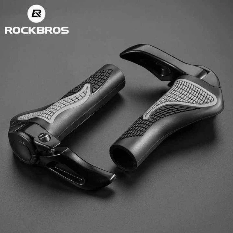 Rockbros BT1007B Dviračių laikiklių rinkinys su ragais – juodos spalvos