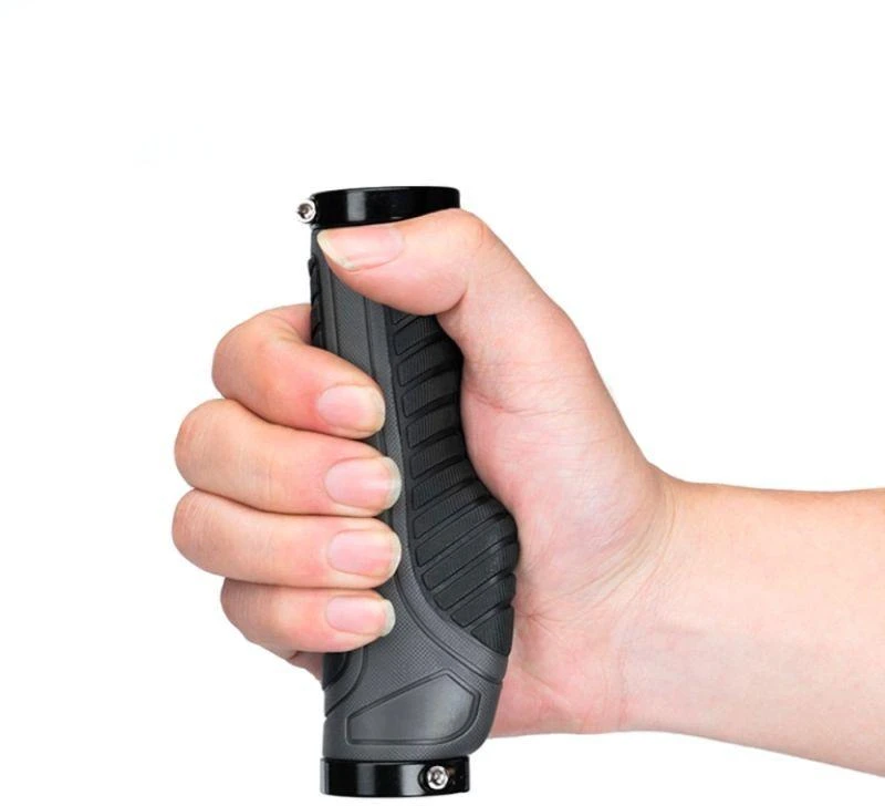 Rockbros BT1802GR bicycle grips – pilkos spalvos