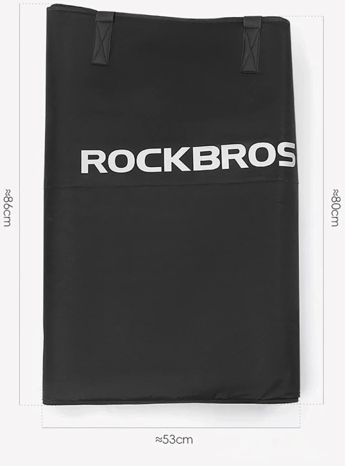 Rockbros D002 Elastinis nešiojimo dėklas 26 colių plento ir kalnų dviračiams - Juodas