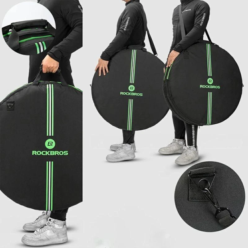 Rockbros D40 transportavimo dangtelis ø74cm ratui - juodas