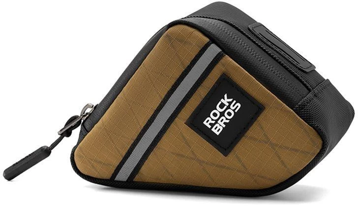 Rockbros Dviračio rėmo trikampė tašė 0.25L - Ruda