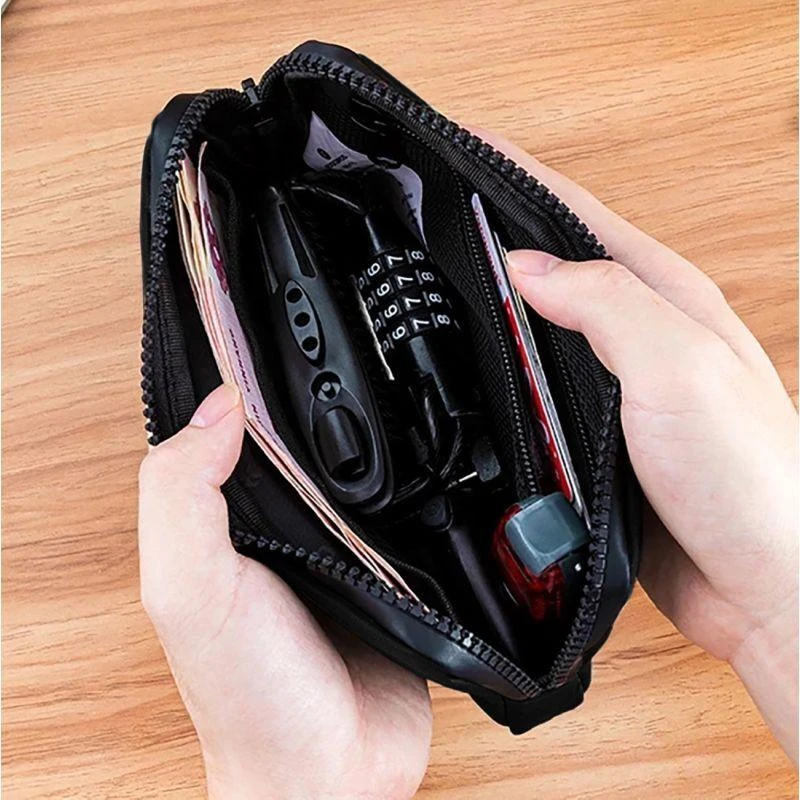 Rockbros dviračio krepšys 30990043003 for phone, keys, wallet 0.15 l – juodos spalvos