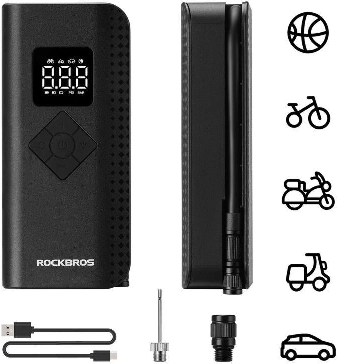 Rockbros Elektrinis siurblys 150PSI A13