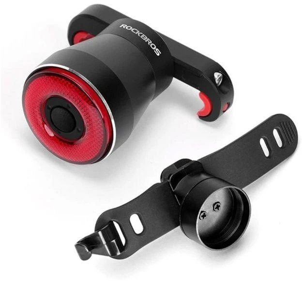 Rockbros LED/USB Galinis Dviračio Žibintas