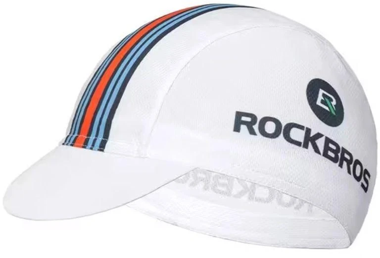 Rockbros MZ10022 dviratininko kepuraitė su snapeliu – baltas
