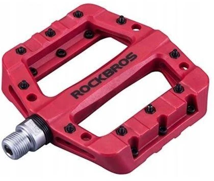 Platforminiai pedalai raudoni ROCKBROS