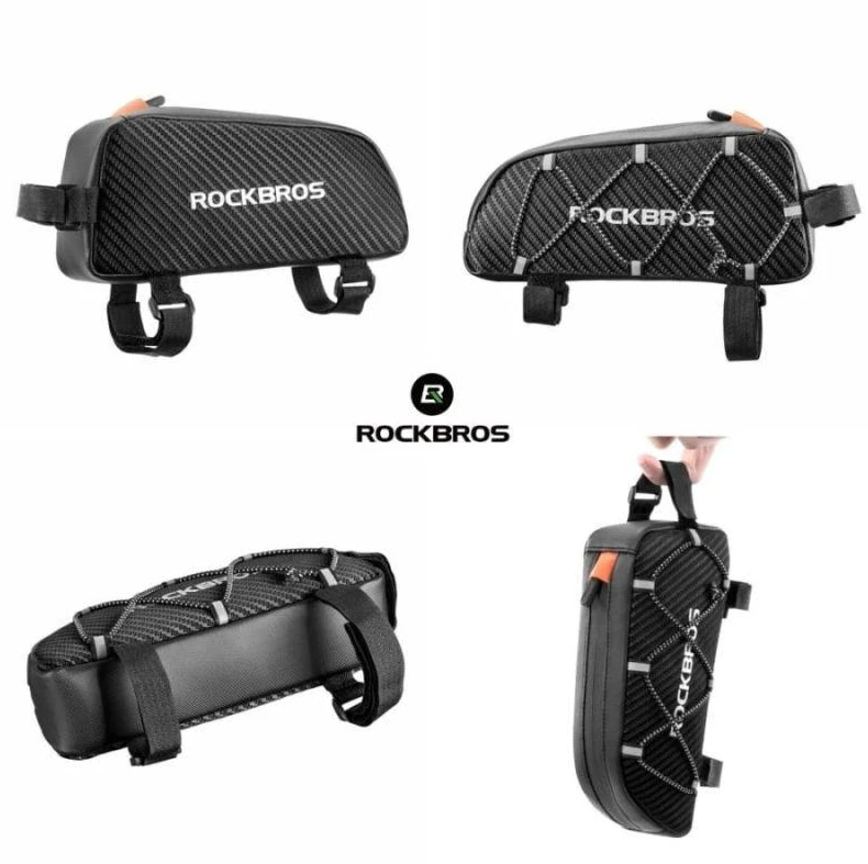 Rockbros rėmo krepšys 1l 039BK juodas