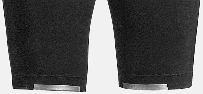 Rockbros RK2002L short bib shorts with L insert – juodos spalvos